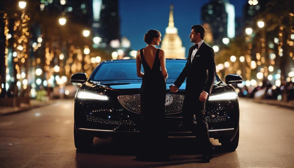 Date Night With a Luxury Black Car