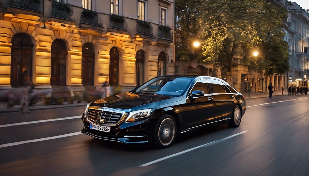 Chauffeur Mercedes S Class Serbia - a Service That Impresses