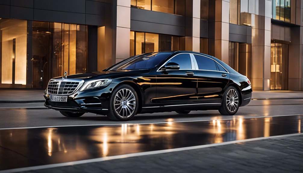 Limo Service Mercedes S Class for Companies - Business Elegance on Wheels