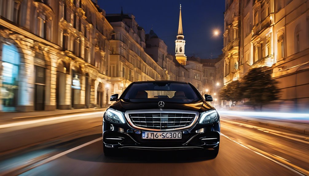 Mercedes Limousine for VIP Clients Belgrade - Discretion and Premium Service