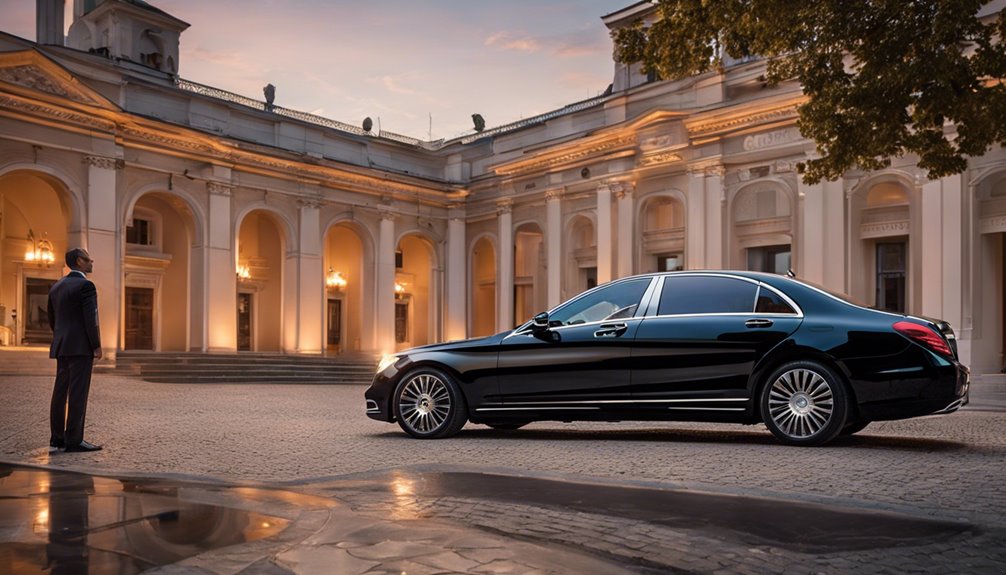 Mercedes S Class Private Transfer Serbia - Discreet Transport for Important Moments