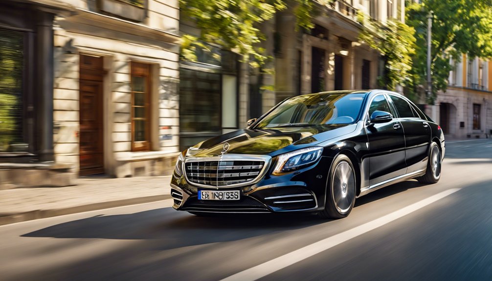 Mercedes S Class for Business Travelers Belgrade - Prestige and Comfort on the Go