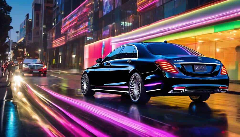 Mercedes Transportation of VIP Clients - Exclusive Limo Service for Special Guests