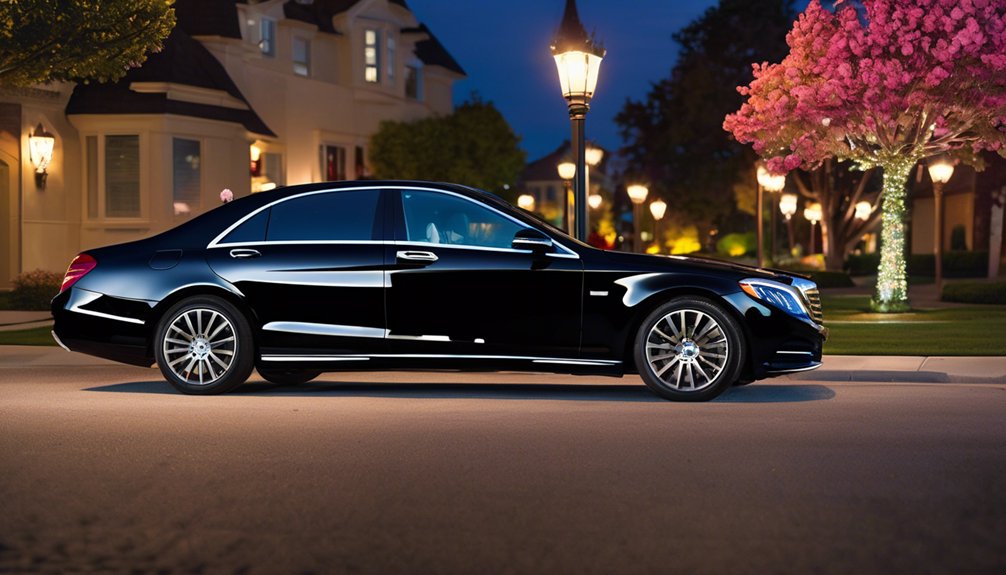 Mercedes S Class Prom Night - Drive for the End of the School Days