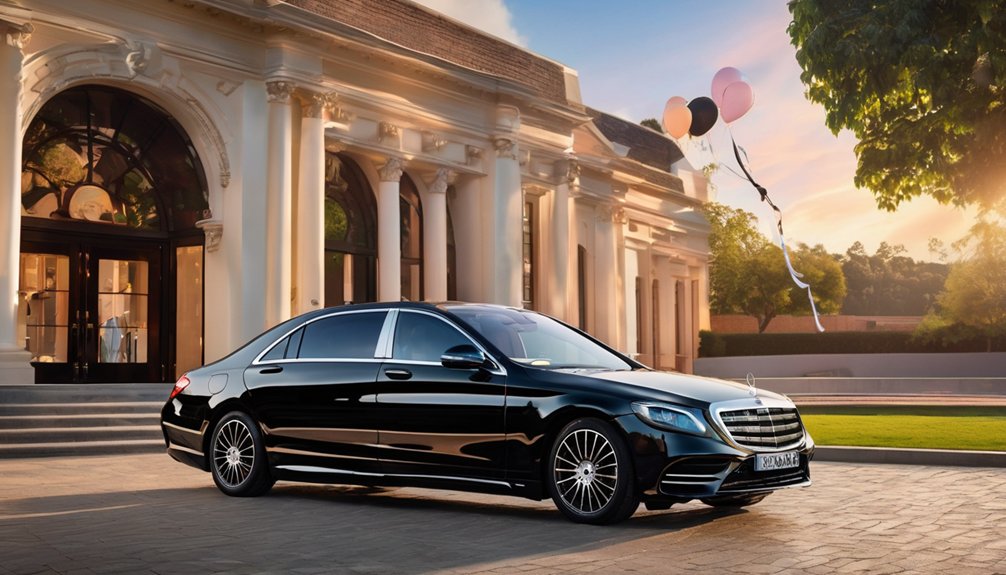 Mercedes Limo Service for Graduation - An Elegant Arrival to the Celebration