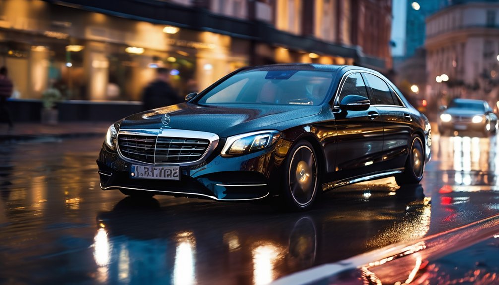 Mercedes S-Class With Professional Driver - Safety and Elegance in Motion