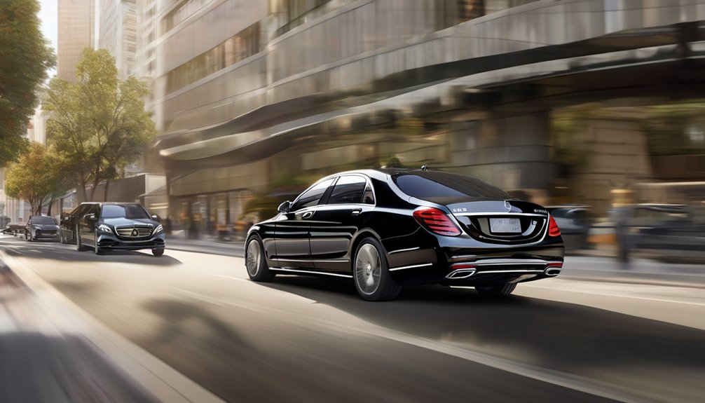Mercedes S-Class With a Discreet Chauffeur - Elegance in Every Mile