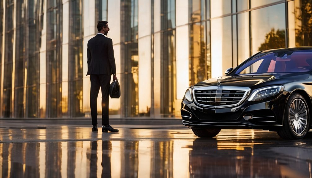 Mercedes S-Class in a Limo Service - A Blend of Prestige and Serenity