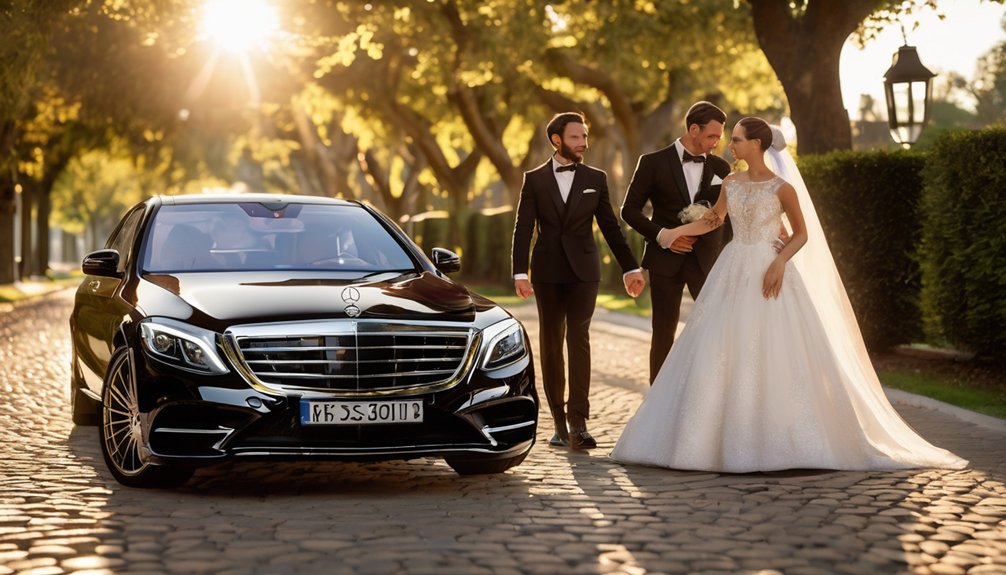 Wedding Limousine With Decoration in Belgrade - Details That Make the Difference