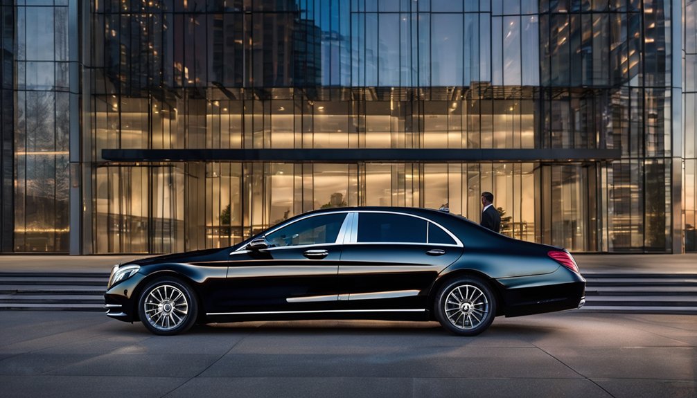Business Rental of Mercedes S-Class Belgrade - Representative Choice for Meetings