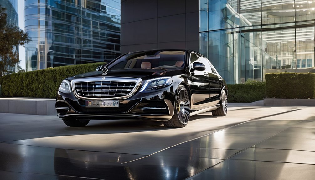 Business Rental of Mercedes S-Class Belgrade - Representative Choice for Meetings