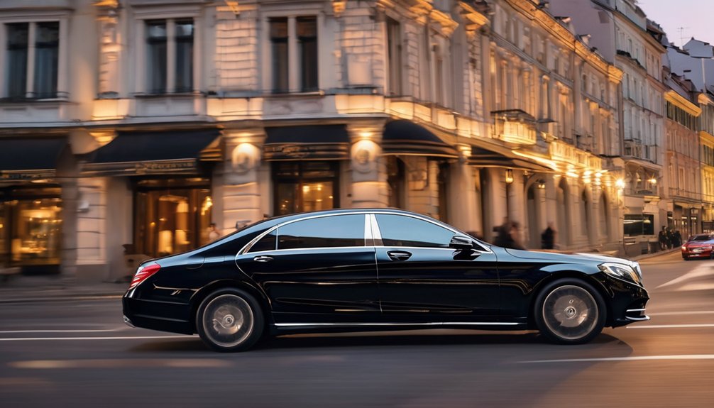 Mercedes With Driver for Prom Belgrade - a Luxurious Entrance to a Special Night
