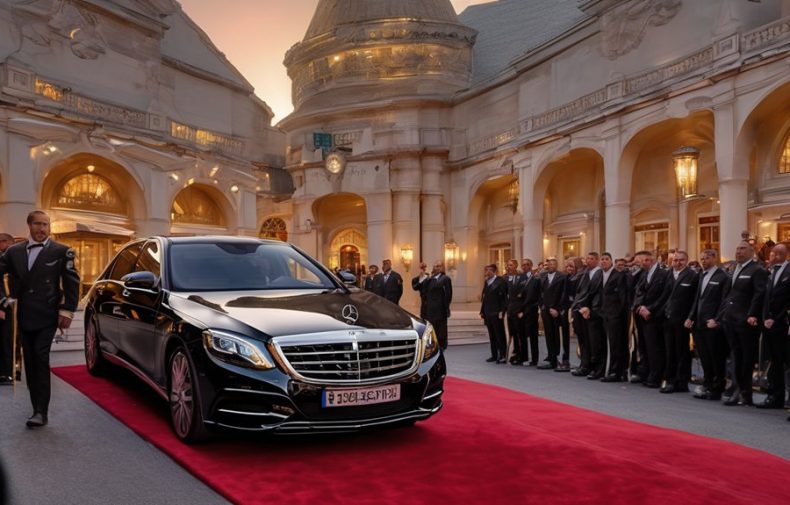 Luxury Wedding Transportation in Belgrade - an Elegant Arrival for Newlyweds
