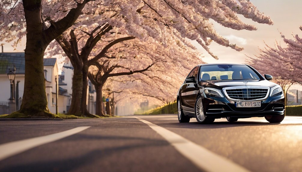 Mercedes S klasa matursko veče - Vožnja za kraj školskih dana