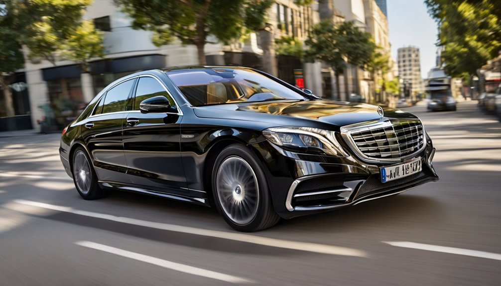 Mercedes S klasa sa profesionalnim vozačem - Sigurnost i elegancija u vožnji