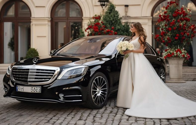 Luksuzna limuzina za mladence - Svečan početak zajedničkog puta