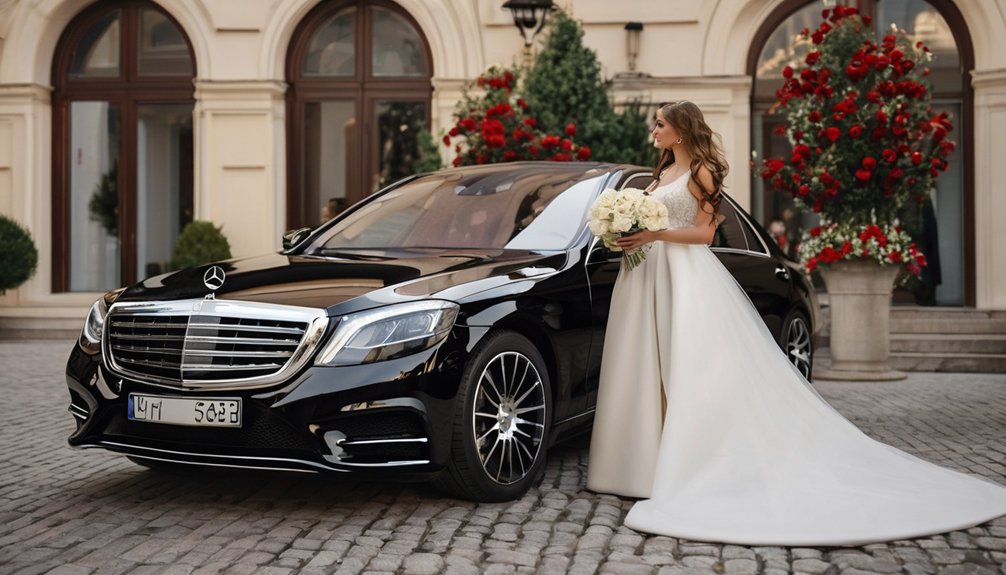 Luksuzna limuzina za mladence - Svečan početak zajedničkog puta