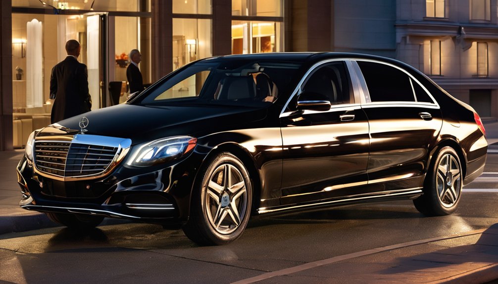 Mercedes sa vozačem za venčanje - Dolazak koji ostavlja utisak