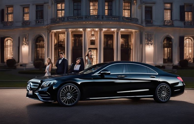 Mercedes sa vozačem EXPO - Premium vožnja tokom događaja
